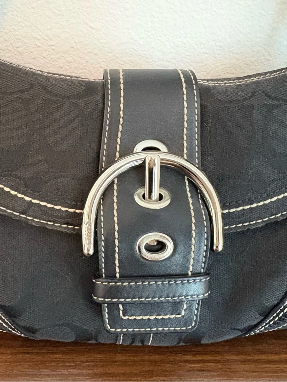 Coach Black Purse - Picture 2 of 4